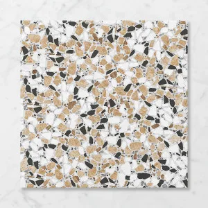 Terra Kosmo Cayenne (Satin) 600x600 by Sanctuary Makers, a Terrazzo Look Tiles for sale on Style Sourcebook