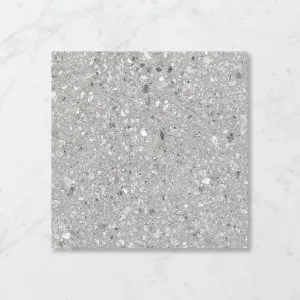 Terra Lusso Steel (Satin) 450x450 by Sanctuary Makers, a Terrazzo Look Tiles for sale on Style Sourcebook