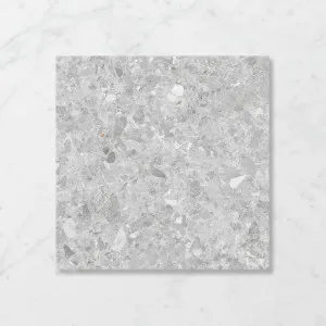 Terra Palacio Ashen (Satin) 450x450 by Sanctuary Makers, a Terrazzo Look Tiles for sale on Style Sourcebook