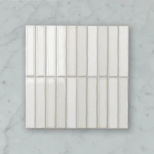 Zen Fingers (150x25) Suna (Gloss) 300x300 by Sanctuary Makers, a Mosaic Tiles for sale on Style Sourcebook