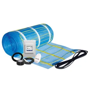 Thermogroup Thermonet In Screed and Bathroom 1m2 200W Underfloor Heating Kit with Wi-Fi Thermostat 112002TWF by Thermogroup, a Heaters for sale on Style Sourcebook
