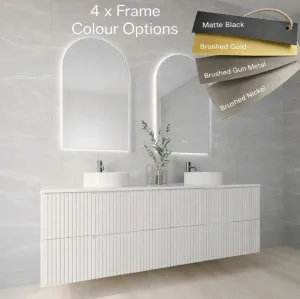 Gun Metal, 900mm x 550mm by Luxe Mirrors, a Vanity Mirrors for sale on Style Sourcebook