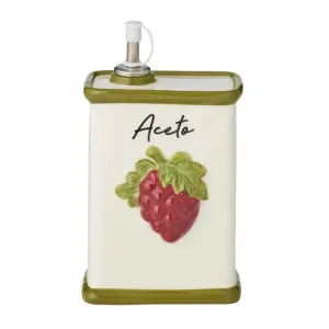 Uva Ceramic Oil/Vinegar Bottle 12x5x16cm by Coast to Coast, a Utensils & Gadgets for sale on Style Sourcebook
