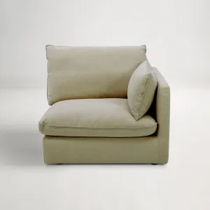 Loft Mini Modular Right Arm, Florence Green, by Lounge Lovers by Lounge Lovers, a Sofas for sale on Style Sourcebook
