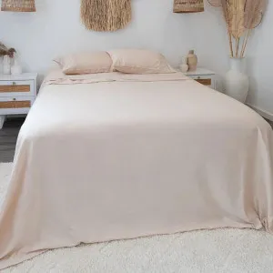 Sienna Living Bamboo Egyptian Cotton Split King Sand Sheet Set (Sample) by null, a Sheets for sale on Style Sourcebook
