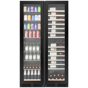 KingsBottle Atelier Ensemble Wine and Beverage Fridge KB245BW3-BK by KingsBottle, a Wine Fridges for sale on Style Sourcebook