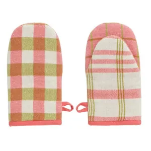 Kit Recycled Cotton Mitt 15X28CM Pink by Coast to Coast, a Aprons for sale on Style Sourcebook
