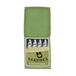 Sardine Cutlery Pouch 12x27cm Olive/Blk by Coast to Coast, a Aprons for sale on Style Sourcebook