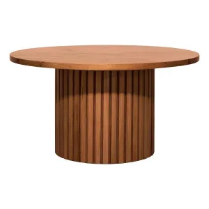Gabino Round Coffee Table 85cm in Tasmanian Blackwood by OZ Design, a Coffee Table for sale on Style Sourcebook
