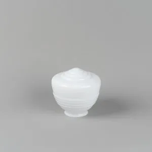 Domec Glass Shade 4 1/4" Fitter, Opal Gloss by Lighting Inspirations, a Lamp Shades for sale on Style Sourcebook