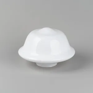 Victorian 16" Schoolhouse Shade 6 1/4" Fitter, Opal Gloss by Lighting Inspirations, a Lamp Shades for sale on Style Sourcebook