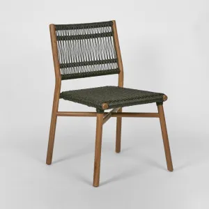 Wategos Teak Dining Chair Charcoal -Outdoor by Florabelle Living, a Dining Chairs for sale on Style Sourcebook