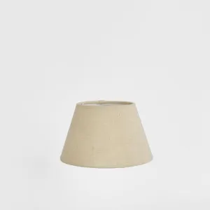 Linen Drum Lamp Shade XXS Dark Natural by Emac & Lawton, a Lamp Shades for sale on Style Sourcebook