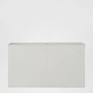 Linen Rectangle Lamp Shade XL Textured Ivory by Emac & Lawton, a Lamp Shades for sale on Style Sourcebook