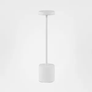 Monty Rechargeable Table Lamp White by Emac & Lawton, a Table & Bedside Lamps for sale on Style Sourcebook