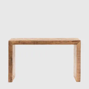 Iowa Console Natural 1400x360x800mm by Gallery Home, a Console Table for sale on Style Sourcebook