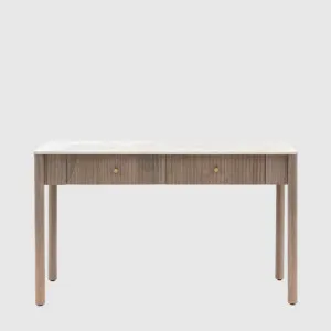 Marmo 2 Drawer Console 1300x450x750mm by Gallery Home, a Console Table for sale on Style Sourcebook