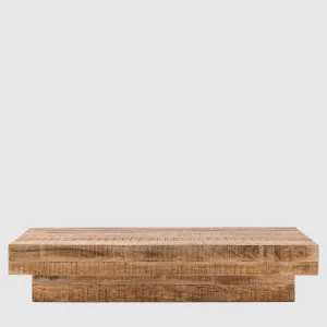 Iowa Coffee Table Natural 1500x600x300mm by Gallery Home, a Coffee Table for sale on Style Sourcebook