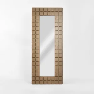 Porto Walnut Floor Mirror by MRD Home, a Mirrors for sale on Style Sourcebook