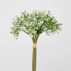 Baby Breath Bouquet 27cm Green & White by Florabelle Living, a Plants for sale on Style Sourcebook
