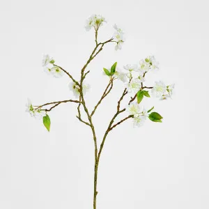 Blossom Spray 78cm White by Florabelle Living, a Plants for sale on Style Sourcebook