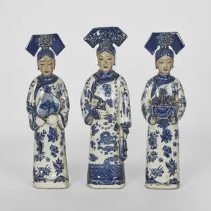 Hua Chinese Princesses Set of 3 by Florabelle Living, a Statues & Ornaments for sale on Style Sourcebook