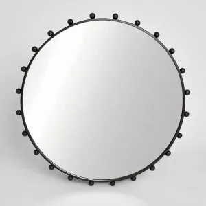 Argo Outdoor Mirror 90cm Black by Florabelle Living, a Mirrors for sale on Style Sourcebook