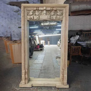 Decorative Wooden Big Mirror Large by Florabelle Living, a Vases & Jars for sale on Style Sourcebook
