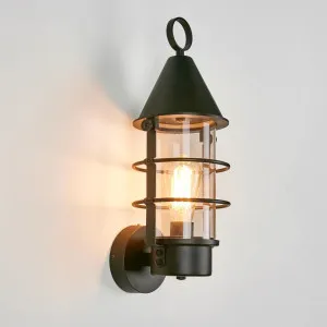 Eastwood Outdoor Wall Light Black by Emac & Lawton, a Wall Lighting for sale on Style Sourcebook