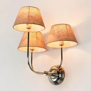 Trilogy Wall Light Base Antique Silver by Emac & Lawton, a Wall Lighting for sale on Style Sourcebook