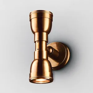 Bayport Outdoor Wall Light Antique Brass by Emac & Lawton, a Wall Lighting for sale on Style Sourcebook