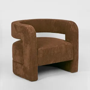 Cleo ArmChair Cinnamon by MRD Home, a Chairs for sale on Style Sourcebook