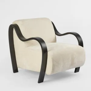 Apollo Armchair Ivory & Black by MRD Home, a Chairs for sale on Style Sourcebook
