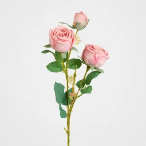 Real Touch Rose Spray Pink by JMC FLORALS, a Plants for sale on Style Sourcebook