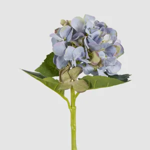 Hydrangea Water Stem 49cm Light Blue by JMC FLORALS, a Plants for sale on Style Sourcebook