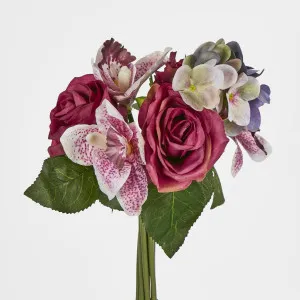 Rose Hydrangea and Cymbidium Orchid Bouquet Purple by JMC FLORALS, a Plants for sale on Style Sourcebook