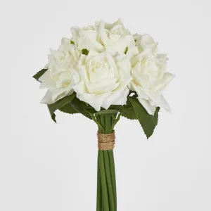 White Rose Bouquet x 8 5 Large 3 Small by JMC FLORALS, a Plants for sale on Style Sourcebook