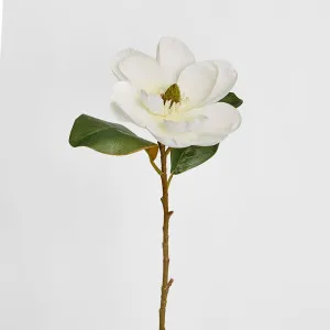 Magnolia Stem 74cm White by JMC FLORALS, a Plants for sale on Style Sourcebook