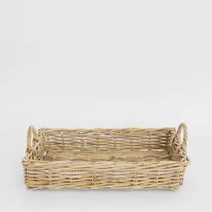 Luna Rattan Tray by PERFECT PIECES, a Trays for sale on Style Sourcebook