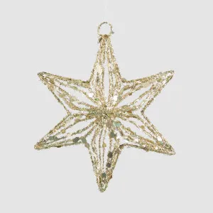 Sparkle Star Decoration by Vixen & Velvet, a Christmas for sale on Style Sourcebook