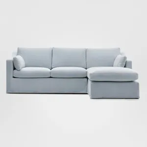 Clovelly 3 Seater Right Chaise Sofa Beach by OneWorld Collection, a Sofas for sale on Style Sourcebook