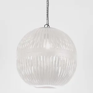 Esch Ball Ceiling Pendant White by Zaffero, a Pendant Lighting for sale on Style Sourcebook
