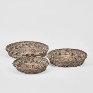 Willow Trays Round Set of 3 by PERFECT PIECES, a Trays for sale on Style Sourcebook