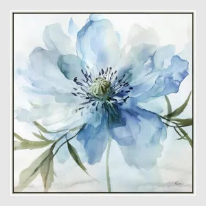 Azure Bloom A Wall Art 82.5 x 82.5cm by Florabelle Living, a Prints for sale on Style Sourcebook