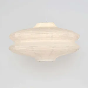 Kyoto Paper Ceiling Pendant Large White by MRD Home, a Pendant Lighting for sale on Style Sourcebook