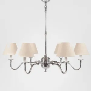 Prescot Chandelier Antique Silver by Emac & Lawton, a Chandeliers for sale on Style Sourcebook