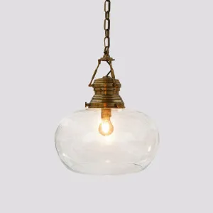 Paddington Ceiling Pendant Small Antique Brass by Emac & Lawton, a Pendant Lighting for sale on Style Sourcebook