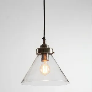 Franklin Ceiling Pendant Antique Silver by Emac & Lawton, a Pendant Lighting for sale on Style Sourcebook