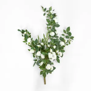 Hanging Rose Spray White by JMC FLORALS, a Plants for sale on Style Sourcebook