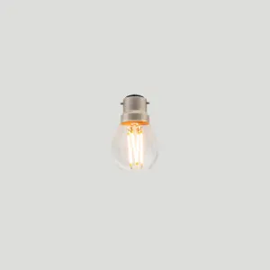 G45 Fancy Round B22 LED Filament - Clear Glass - 3W B22 2200k by Zaffero, a Spotlights for sale on Style Sourcebook